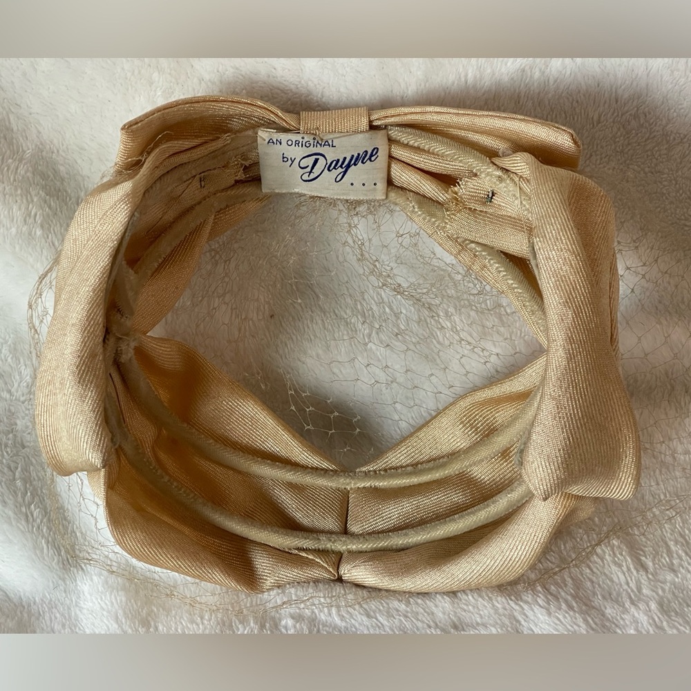 Vintage Juliet Fascinator Hat Headband Original By Dayne - Picture 9 of 9